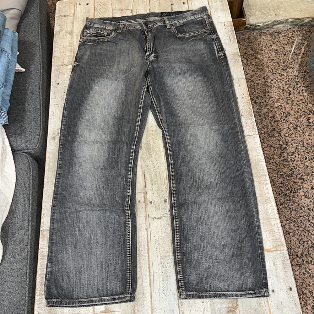 Tk axel denim jeans size 36x32 relaxed fit